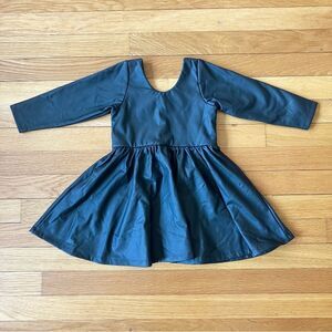 Monica + Andy Black Scoop Neck Twirl Halloween Witch Dress 2T